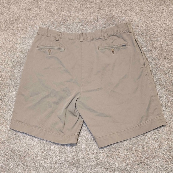 Polo Ralph Lauren Mens Classic Fit Pleated Chino Shorts Size 36 9 Inch Inseam - Picture 5 of 6